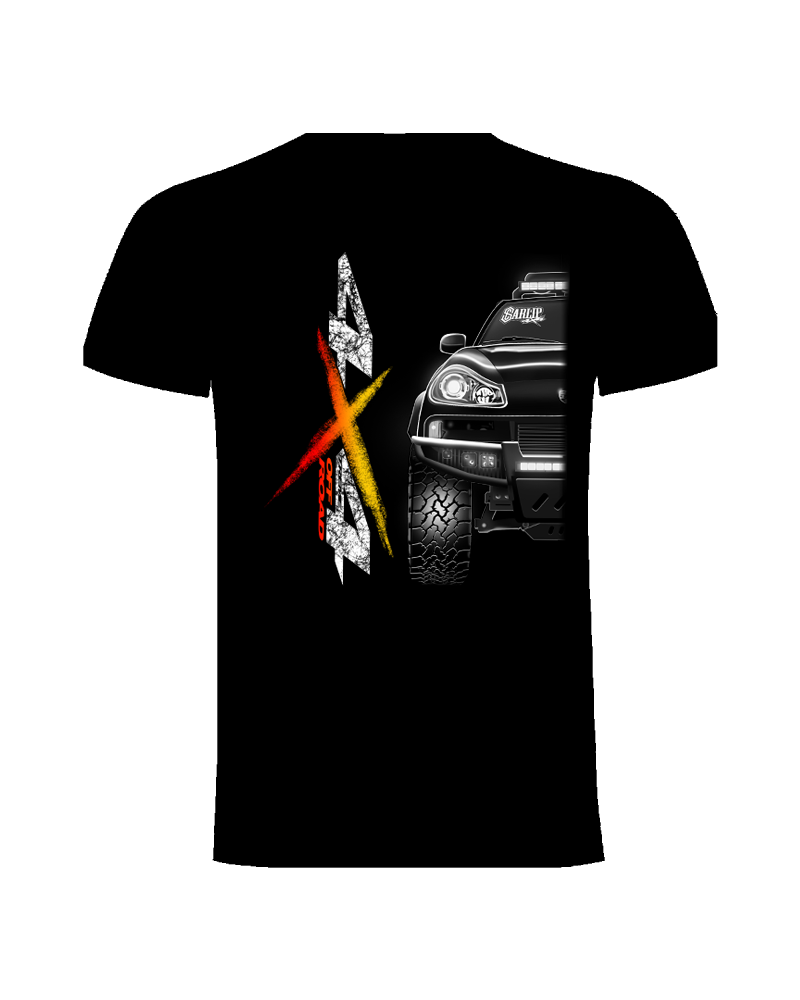 Camiseta Porche Cayenne 4X4 | Camisetas 4x4 Xtreme Edition