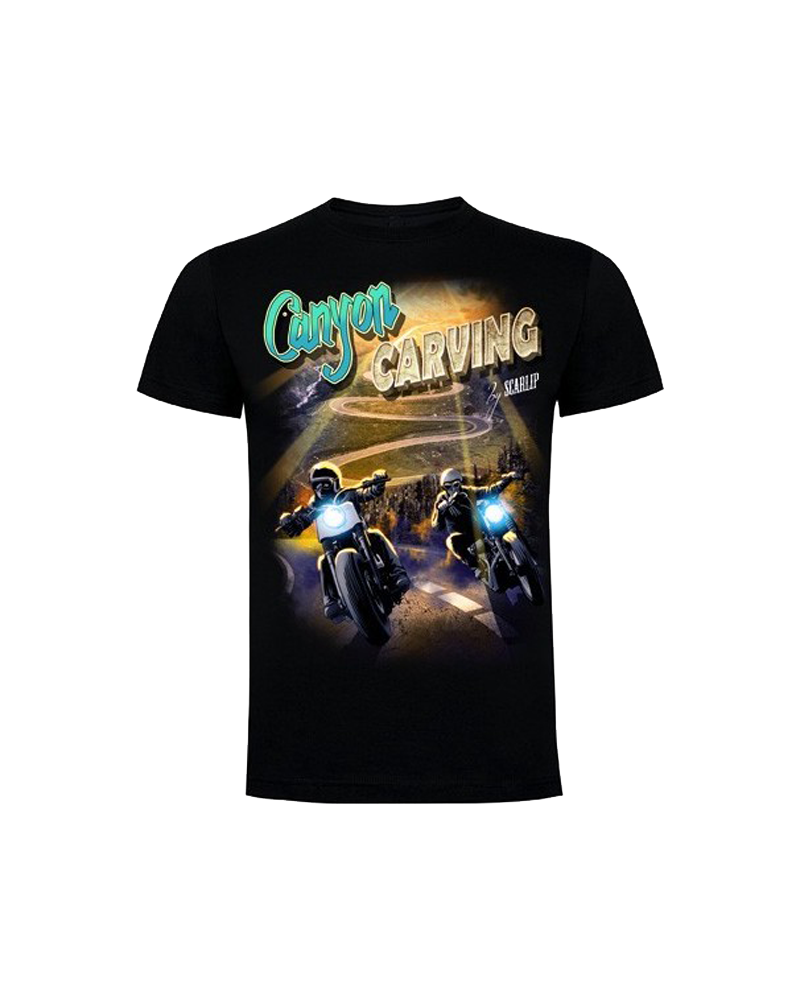 Camiseta Canyon Carving | Camisetas Custom Biker
