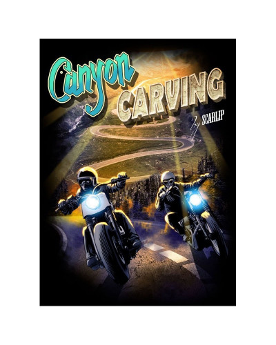 Camiseta Canyon Carving | Camisetas Custom Biker