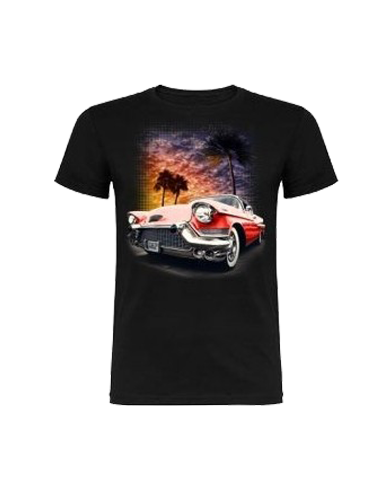 Camiseta Cadillac on The Beach | Camiseta Custom Racing