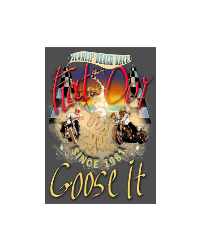 Camiseta Flat Out Goose It |Camiseta Custom Racing