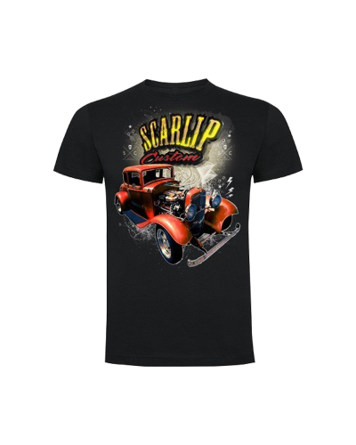 Camiseta Hot Rod Scarlip Custom |Camiseta Custom Racing