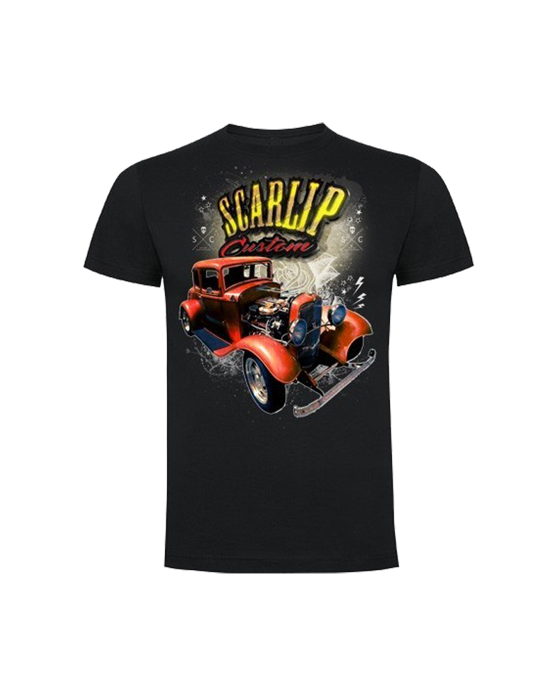 Camiseta Hot Rod Scarlip Custom |Camiseta Custom Racing