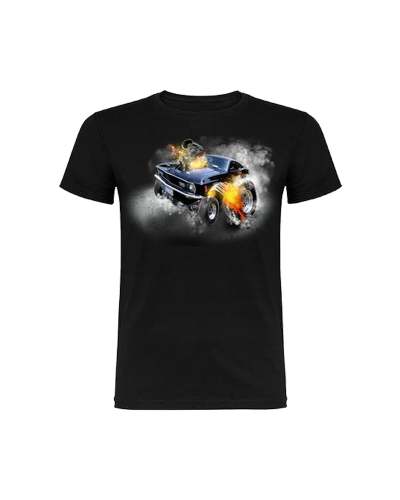 Camiseta Mustang Cartoon | Camiseta Custom Racing