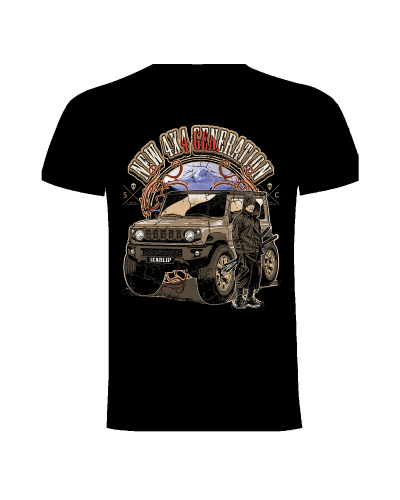 Camiseta Colección Cartoons|Scarlip 4x4