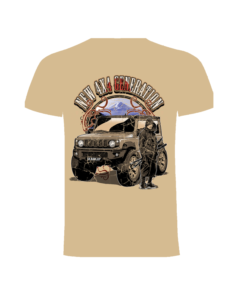 Camiseta Colección Cartoons|Scarlip 4x4