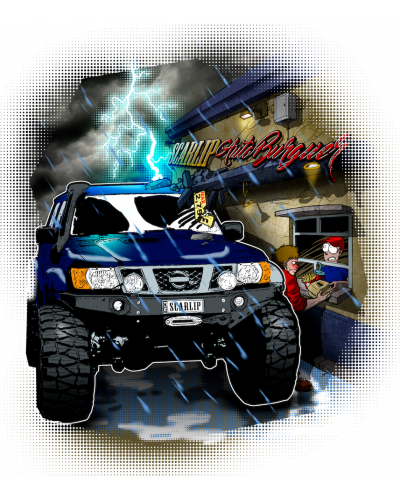 Camiseta Colección Cartoons|Scarlip 4x4