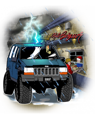 Camiseta Colección Cartoons|Scarlip 4x4