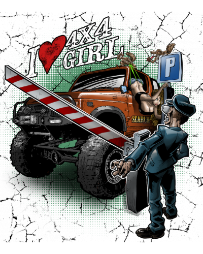 Camiseta Colección Cartoons|Scarlip 4x4