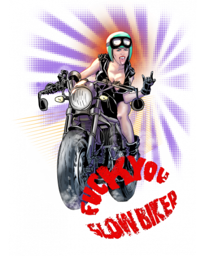 Camiseta Fuck you| Camisetas Racing