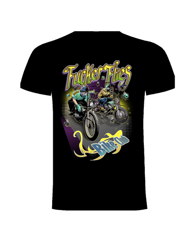 Camiseta Fucker flies bike club | Camiseta Custom Racing