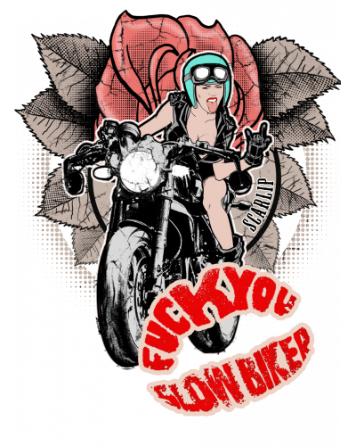 Camiseta  Fuck you version 2 | Camiseta Custom Racing