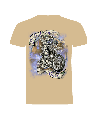 Camiseta Exhaust wrap addict | Camiseta Custom Racing