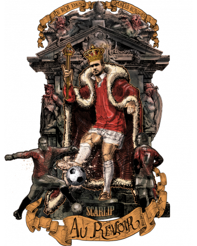 Camiseta Éric Cantona | Scarlip Football