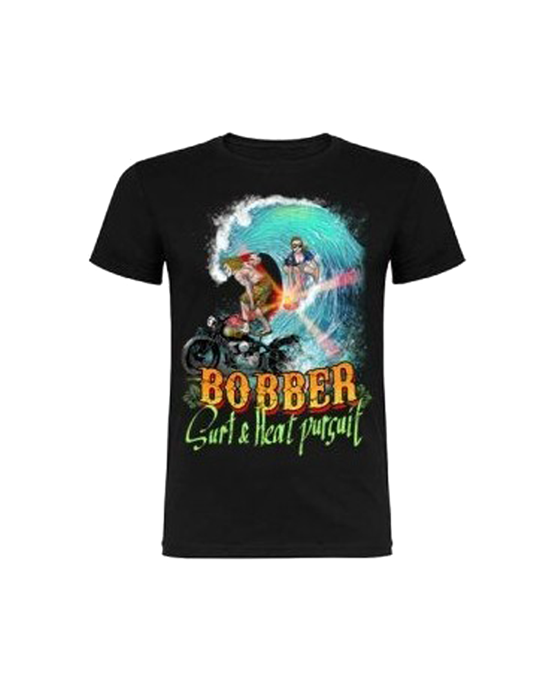 Camiseta Bober Surf and Heat Pursuit | Camisetas Custom Biker